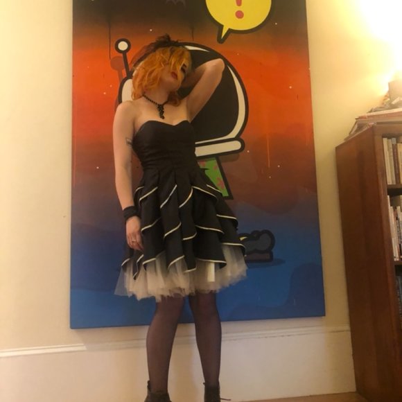 Betsey Johnson Dresses & Skirts - Betsey Johnson Evening Black Dahlia Mini Dress